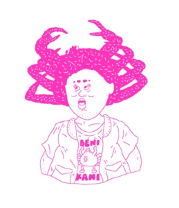 吟魚 グラスイラスト