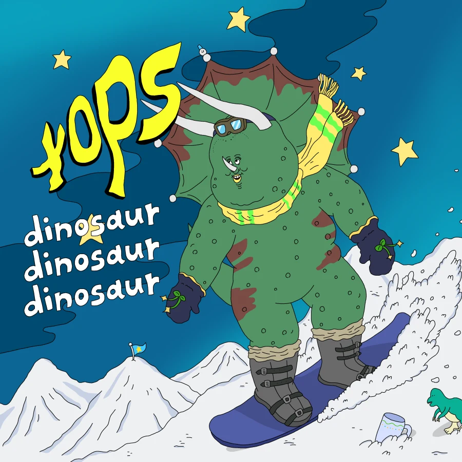 TOPS ショップのビジュアルイラスト