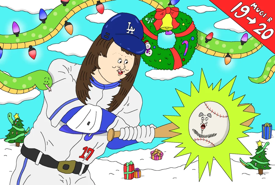 mugir ハガキイラスト