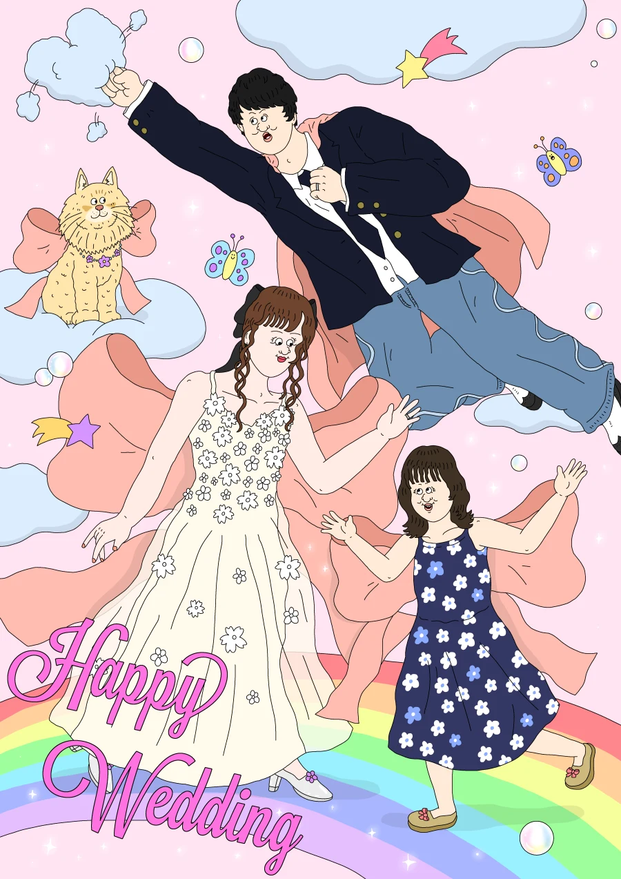 ウェディングイラスト 