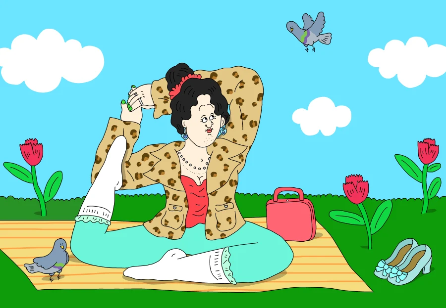 GINZA MAGAZINE 挿絵イラスト