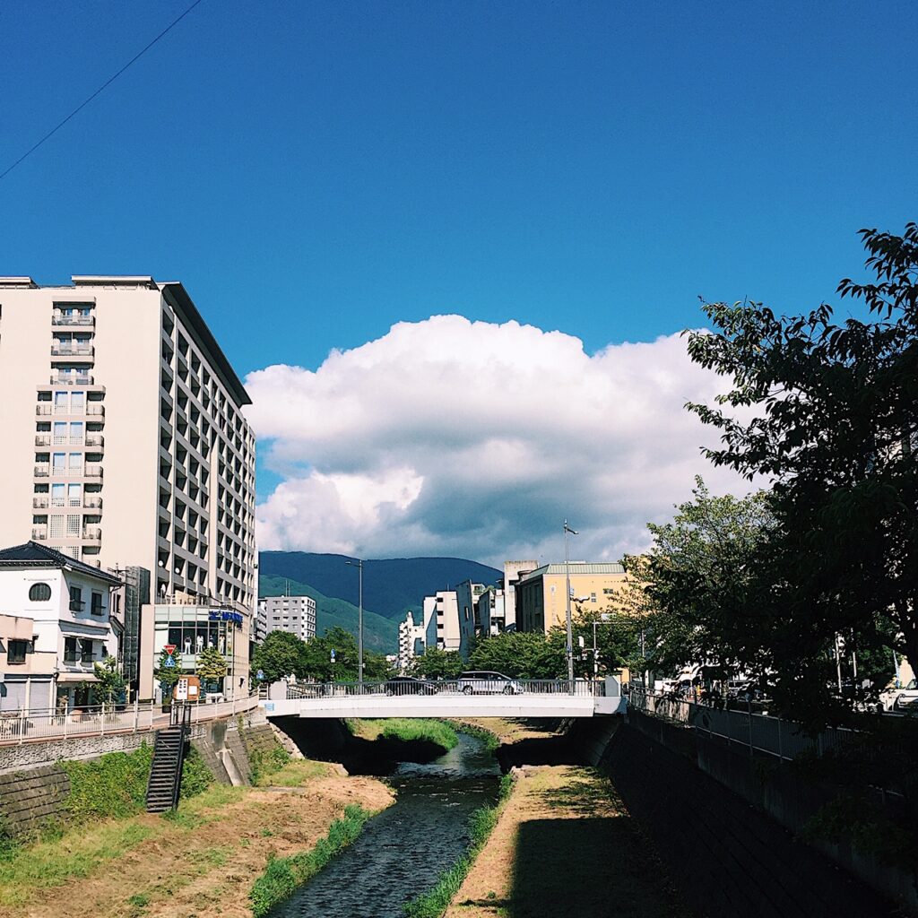 松本市の景色